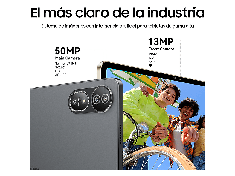 BLACKVIEW MEGA 12 — Tablet, 256 GB, Dorado, 12 GB RAM, 12,2" Full-HD+ - Imagen 4