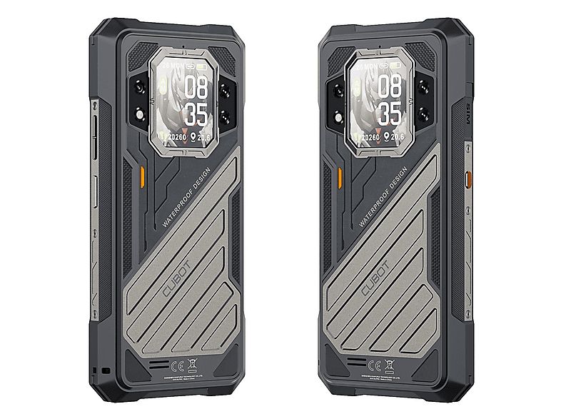 CUBOT — CUBOT KingKong X, Black, Móvil Android, 256 GB, 16 GB RAM, 6,583" IPS, MediaTek Dimensity 7050, 10200 mAh, Octa-Core Processor - 64 Bits - Imagen 4