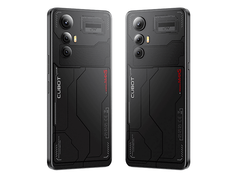 CUBOT — CUBOT Max 5 5G, TECH Black, Móvil Android, 256 GB, 12 GB RAM, 6,9" IPS, MediaTek Dimensity 8200, 5100 mAh, Octa-Core Processor - 64 Bits - Imagen 4