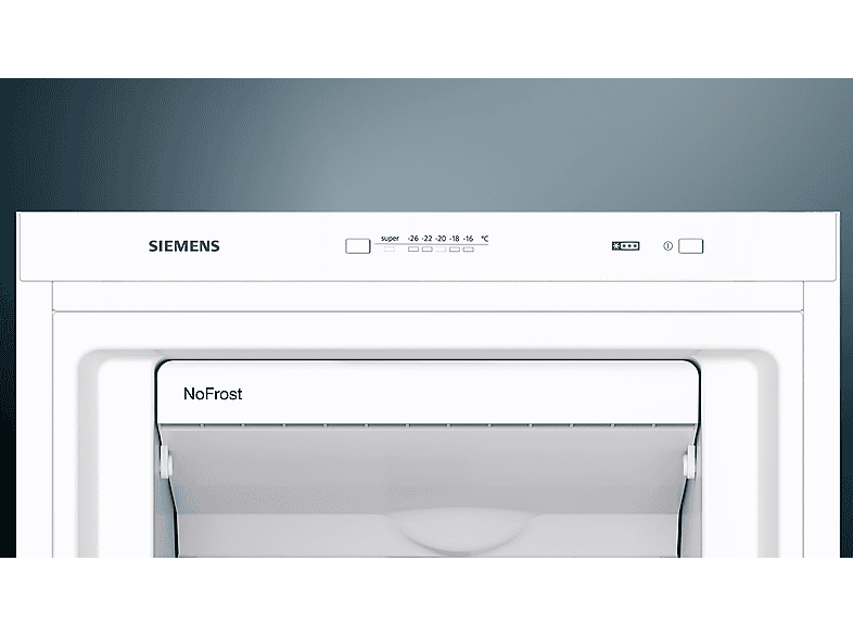 SIEMENS GS29NVWEP — Congelador vertical, 1610 mm, Blanco, 200 l - Imagen 4