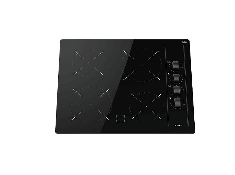 TEKA TBC 64000 XFL — Placa vitrocerámica, Zona grande 18 cm, 60 cm, Negro, 4 zonas - Imagen 4