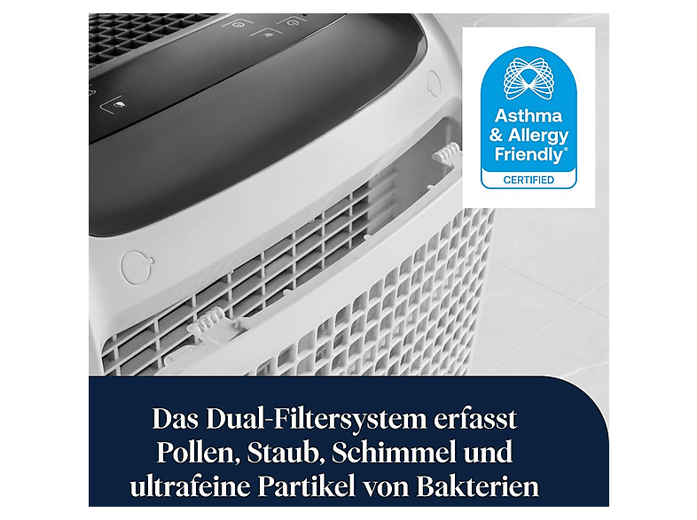 DELONGHI DESHUMIDIFICADOR-DDSX225-25L — Deshumidificador, 100 m³, Blanco - Imagen 4