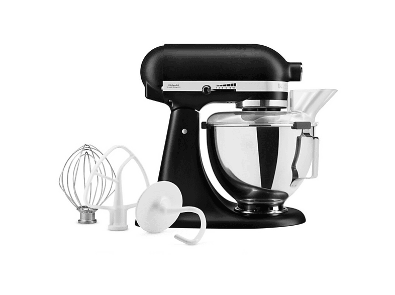 KITCHENAID 5KSM95PSEBM — Robot amasador, 250 W, 4.3 l, 58-220 RPM, Cabezal Inclinable - Imagen 4