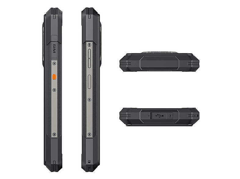 CUBOT — CUBOT KingKong X Pro, Black, Móvil Android, 256 GB, 12 GB RAM, 6,72" IPS, Dimensity 8200 (MT6896), 10200 mAh, Octa-Core Processor - 64 Bits - Imagen 4