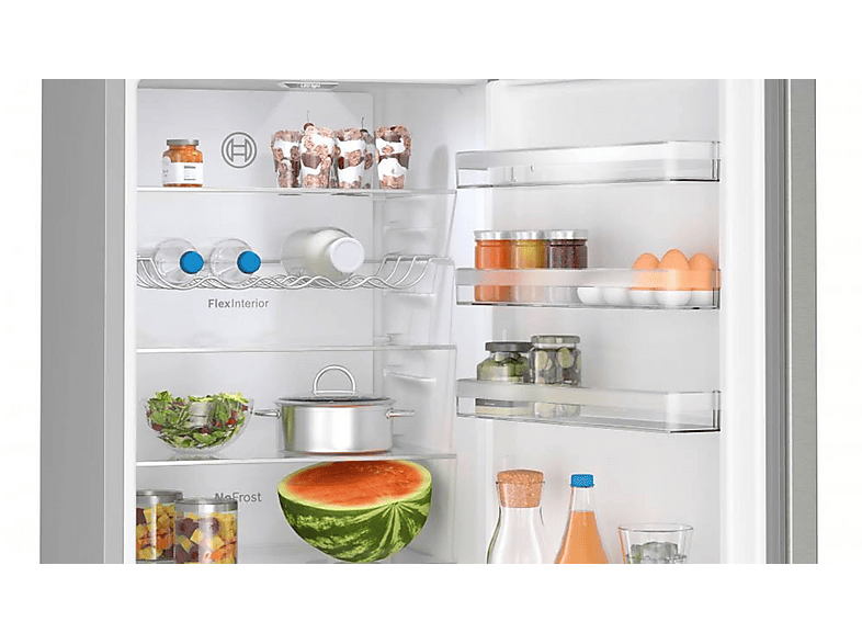 BOSCH KGN397ICT — Frigorífico combi, Altura 203 cm, Inox, No Frost, Capacidad 363 l - Imagen 4