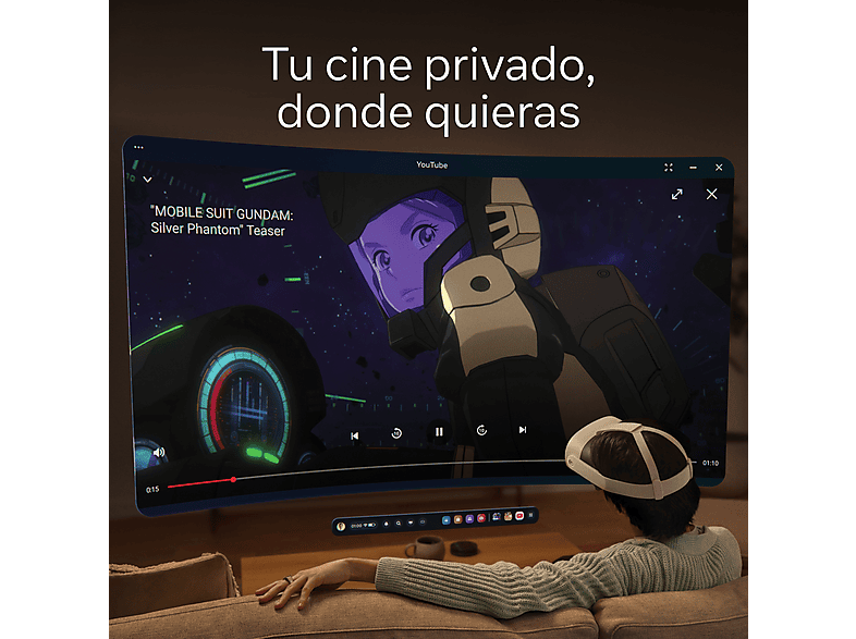 META Quest 3 — Gafas de realidad virtual, 512 GB, Blanco, Resolución 4K - Imagen 4