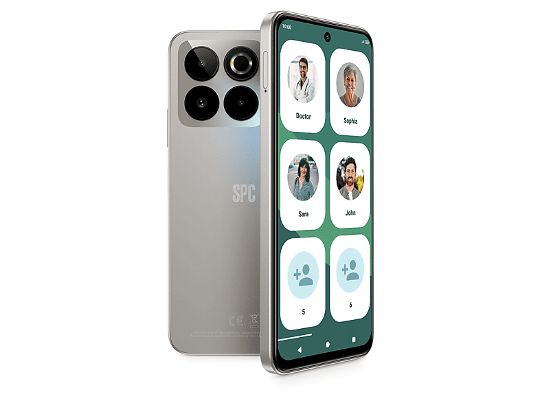 SPC ZEUS 2 ELITE — Smartphone, 128 GB, 8 GB RAM, 5000 mAh, Lunar Mist - Imagen 4