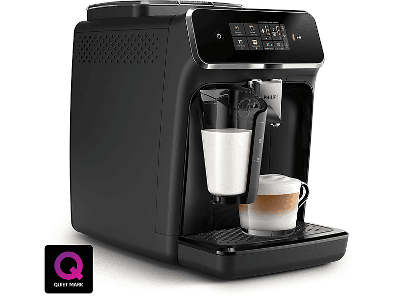 PHILIPS EP2331/10 — Cafetera superautomática, Negro, LatteGo, 15 Bar, 4 Bebidas - Imagen 5