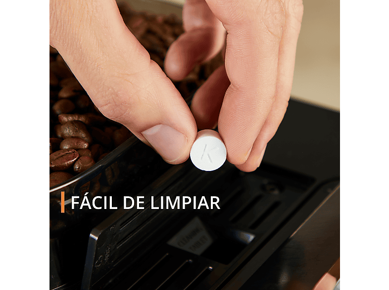 KRUPS Sensation Milk EA912B — Cafetera superautomática, 1450 W, 1.7 L, Depósito de leche 0.3 L, Táctil - Imagen 5
