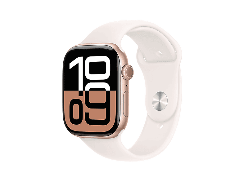 APPLE Watch Series 10 — Smartwatch, Aluminio, Rosa, M/L - Imagen 5