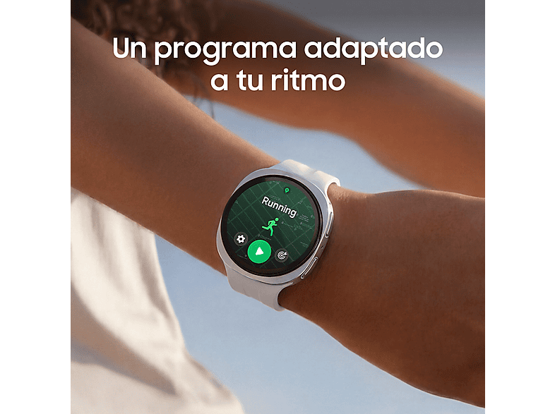 SAMSUNG Galaxy Watch9 BT 44 mm — Smartwatch, 32 GB, 2 GB RAM, Plata, 1.5" - Imagen 5
