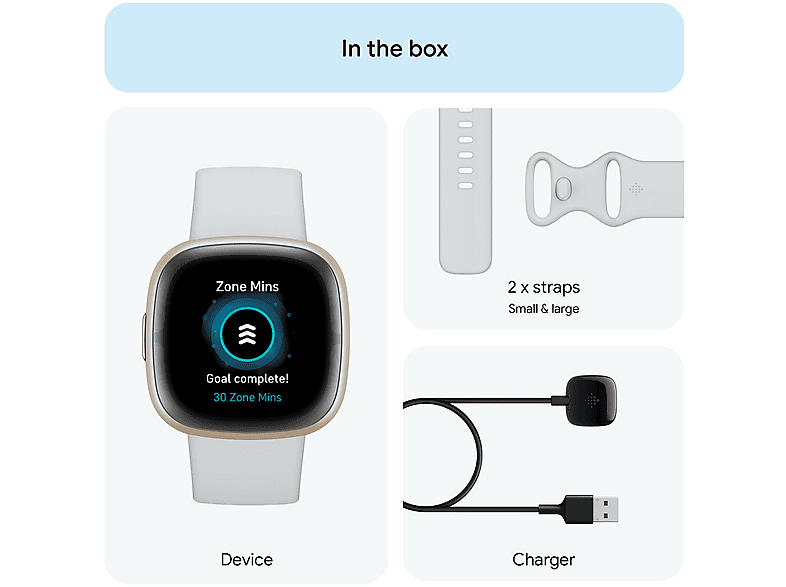 FITBIT SENSE 2 AZUL ORO — Smartwatch, 4.05 cm, Aluminio - Imagen 5