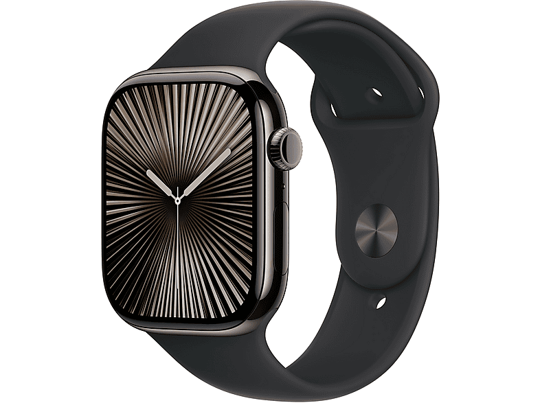 APPLE Watch Series 10 — Smartwatch, Titanio, Gris, S/M - Imagen 5