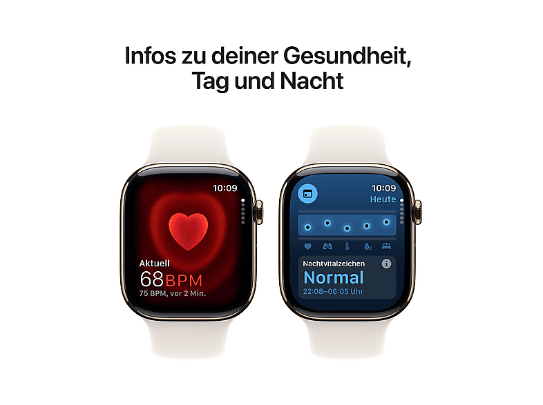 APPLE Watch Series 10 Watch Series 10 — Smartwatch, Titanio, Oro, M/L - Imagen 5