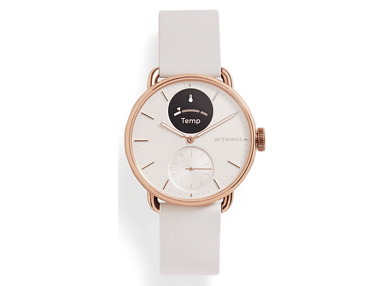 WITHINGS ScanWatch 2 — Smartwatch, Dorado, Acero inoxidable - Imagen 5
