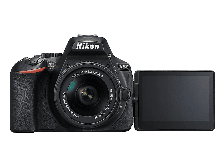NIKON D5600 — Cámara digital, Negro, CMOS, Full HD 1080p - Imagen 5