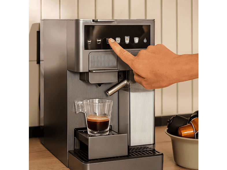 CECOTEC FreeStyle Latte T — Cafetera de cápsulas, 1350 W, Gris, 20 bar, 0,4 l - Imagen 5
