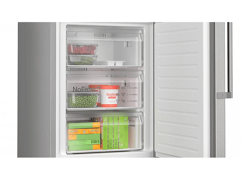 BOSCH KGN397ICT — Frigorífico combi, Altura 203 cm, Inox, No Frost, Capacidad 363 l - Imagen 5