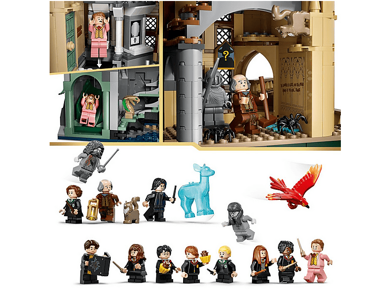 LEGO LEGO® Harry Potter Castillo de Hogwarts: Ala Este de Juguete - 13 Minifiguras — Juego de construcción, edad recomendada: 10 año(s), 2164 piezas - Imagen 5