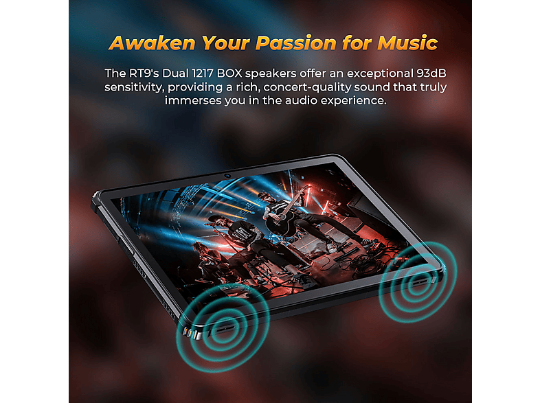 OUKITEL RT9 — Tablet, 256 GB, Negro, 6 GB RAM, 10,1" - Imagen 5