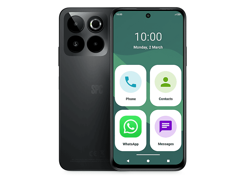 SPC ZEUS 2 ELITE — Smartphone, 128 GB, 8 GB RAM, 5000 mAh, Dark Matter - Imagen 6