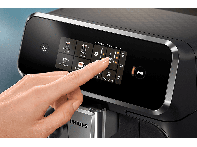 PHILIPS EP2331/10 — Cafetera superautomática, Negro, LatteGo, 15 Bar, 4 Bebidas - Imagen 6