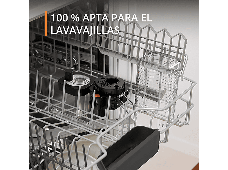 KRUPS Sensation Milk EA912B — Cafetera superautomática, 1450 W, 1.7 L, Depósito de leche 0.3 L, Táctil - Imagen 6