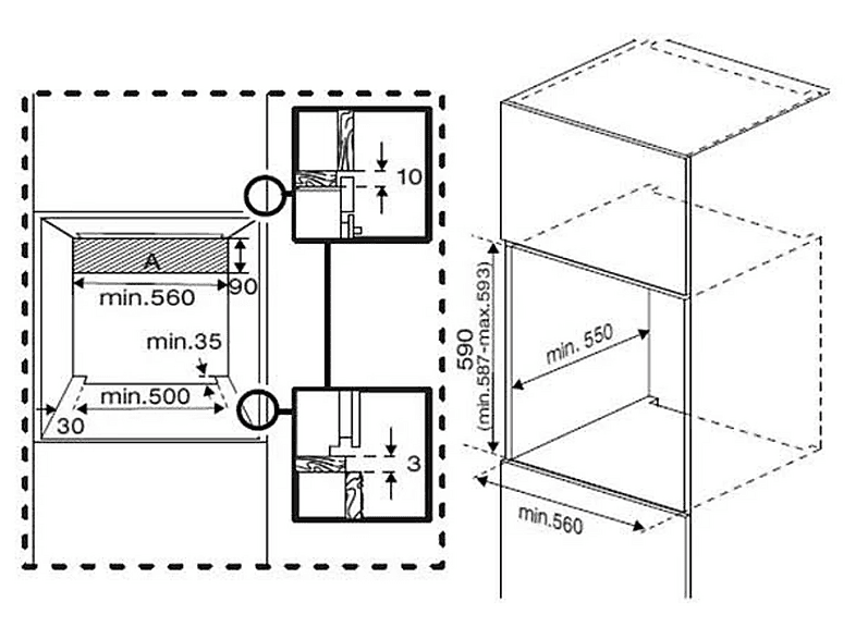 BEKO BBIM13300XD — Horno multifunción, 567 mm, Inox, 72 l - Imagen 6
