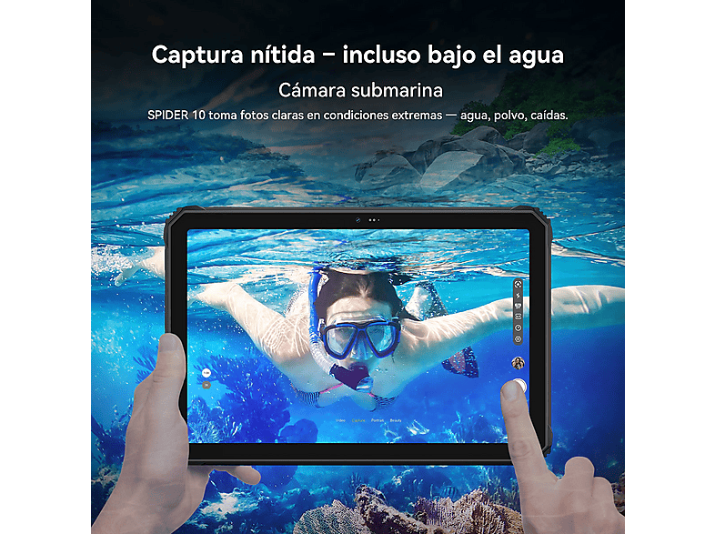 OSCAL SPIDER 10 Con Teclado (QWERTY) — Tablet, 256 GB, Negro, 8 GB RAM, 11" Full-HD+ - Imagen 6