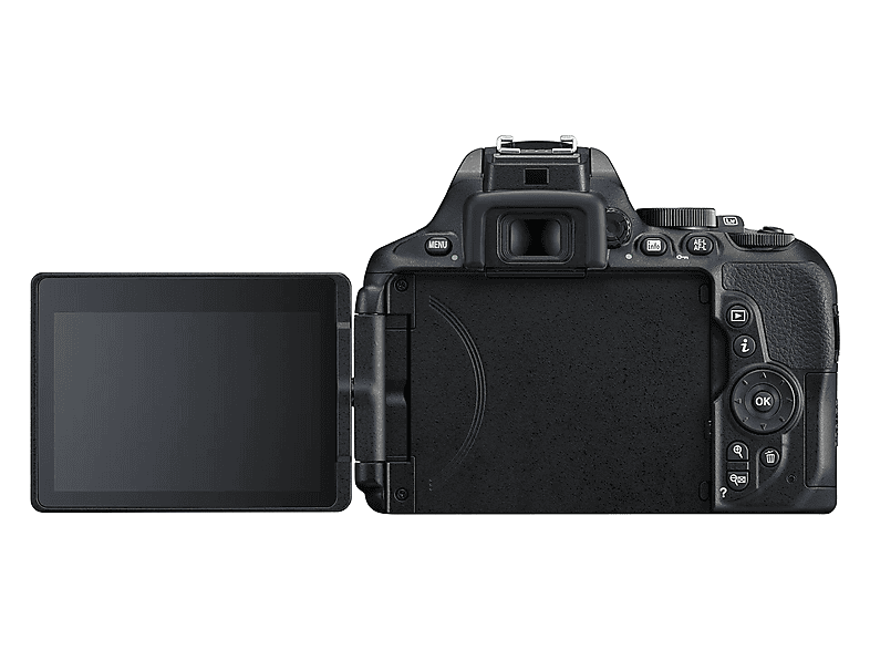 NIKON D5600 — Cámara digital, Negro, CMOS, Full HD 1080p - Imagen 6