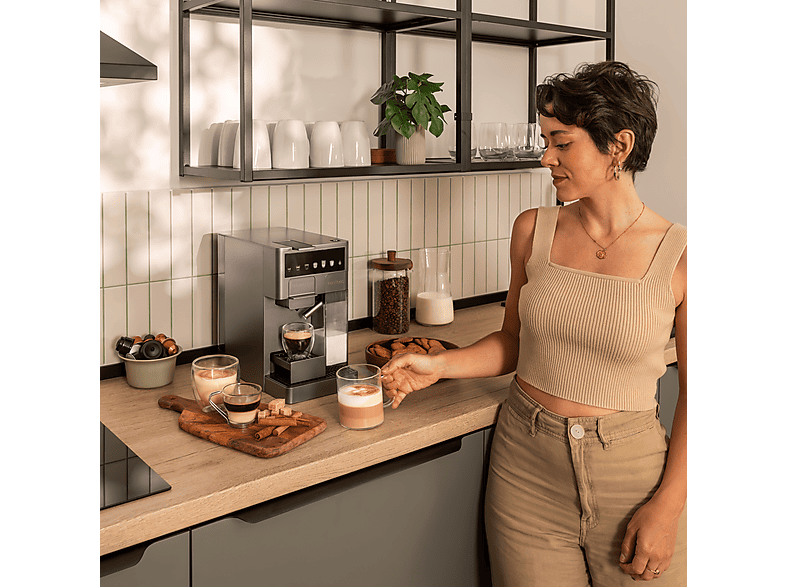 CECOTEC FreeStyle Latte T — Cafetera de cápsulas, 1350 W, Gris, 20 bar, 0,4 l - Imagen 6