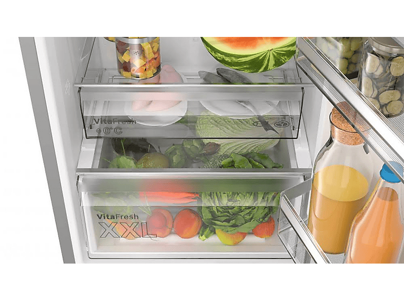 BOSCH KGN397ICT — Frigorífico combi, Altura 203 cm, Inox, No Frost, Capacidad 363 l - Imagen 6