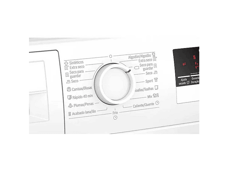 BOSCH WTR85V91ES — Secadora, 8 kg, Blanco, Bomba de calor - Imagen 6