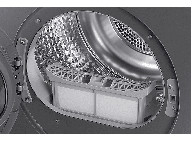 SAMSUNG — Secadora, 9 kg, 19 programas, Grafito, Secadora bomba de calor -Samsung DV90F09F4SU3 - Imagen 6