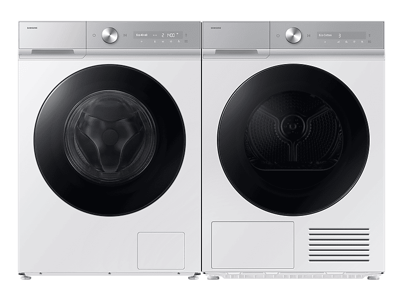SAMSUNG Bespoke AI DV90DB8845GHU3 — Secadora bomba de calor, 9 Kg, 19 programas, Blanco, OptimalDry A - Imagen 7