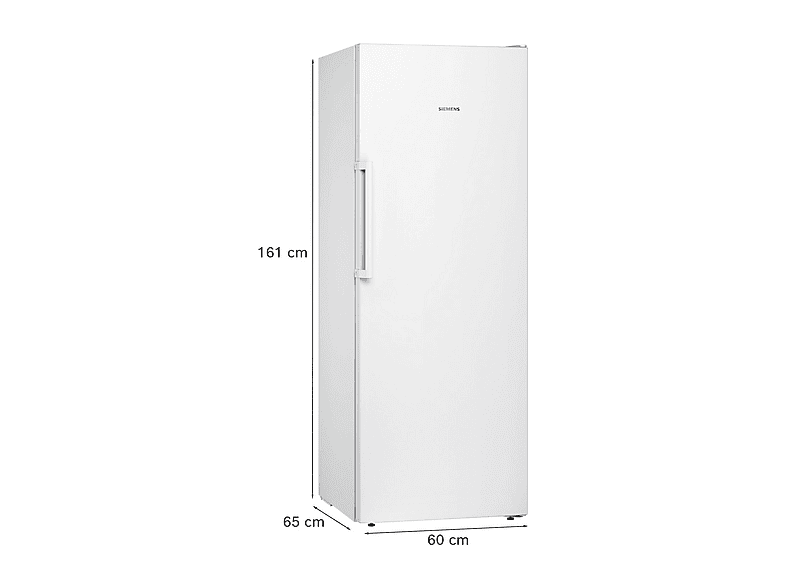SIEMENS GS29NVWEP — Congelador vertical, 1610 mm, Blanco, 200 l - Imagen 7