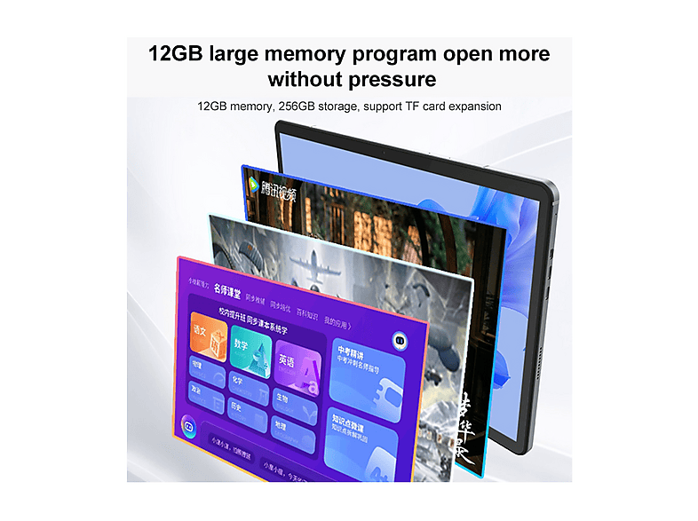 LIPA Jumper V12 Windows 11 — Tablet, 256 GB, Negro, 12 GB RAM, 12,2" UFHD - Imagen 7