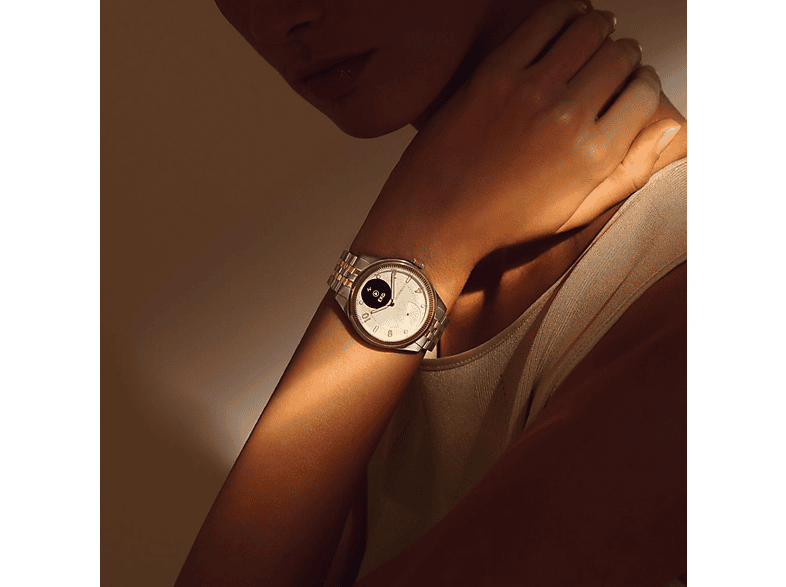 WITHINGS ScanWatch Nova Brillant — Smartwatch, Oro, Acero inoxidable - Imagen 7