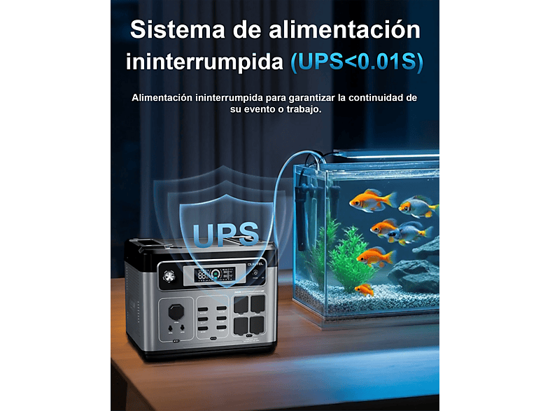 OUKITEL P2400 — Estación de energía portátil - Imagen 7