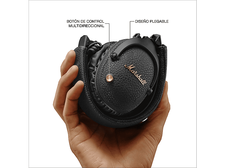 MARSHALL Monitor III A.N.C. — Auriculares inalámbricos, Circumaurales, Plegables, Negro, Bluetooth 5.3 - Imagen 7