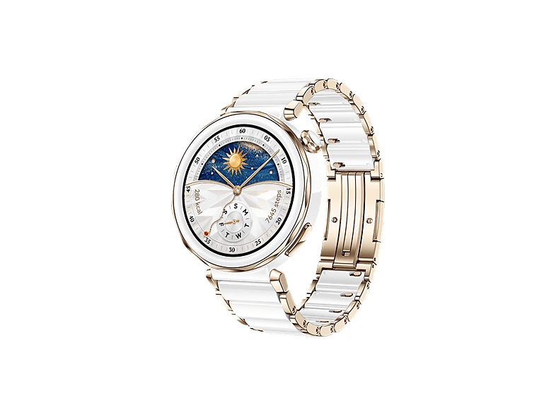 HUAWEI GT5 PRO 42MM CERAMIC TITANIUM — Smartwatch, 130–190 mm, Blanco, Titanio y cerámica - Imagen 7