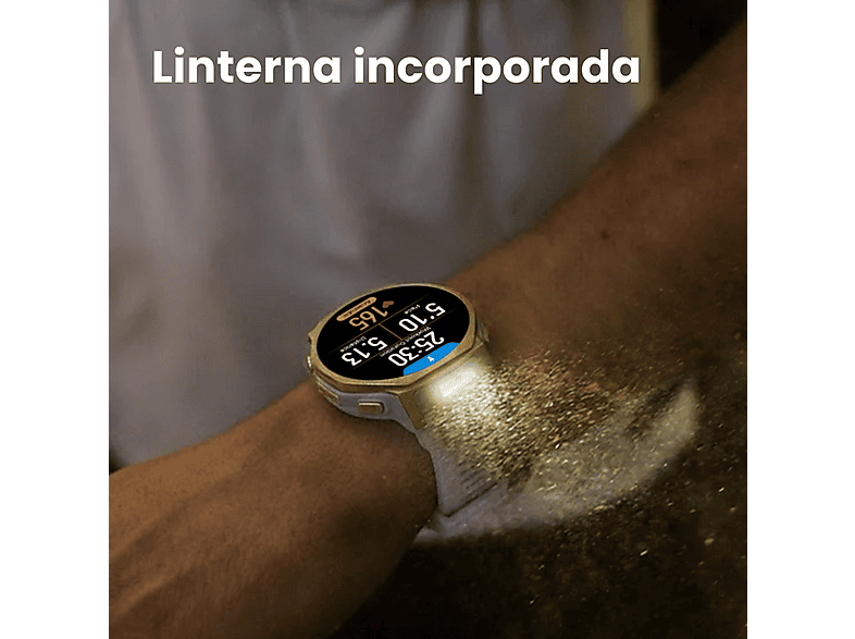 AMAZFIT T-Rex 3 Pro — Smartwatch, 44 mm, Hasta 17 días Autonomía, +180 Modos Deportivos, pantalla AMOLED (ref. 1670254) - Imagen 8