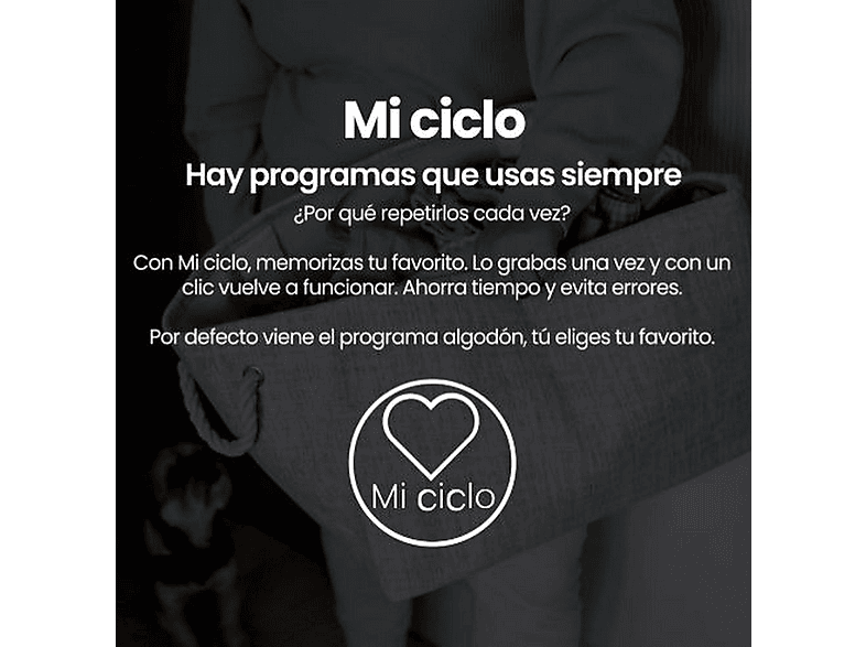 INFINITON SD-BC9DWP — Secadora Bomba de Calor, 9 kg, 16 programas, Blanco - Imagen 8