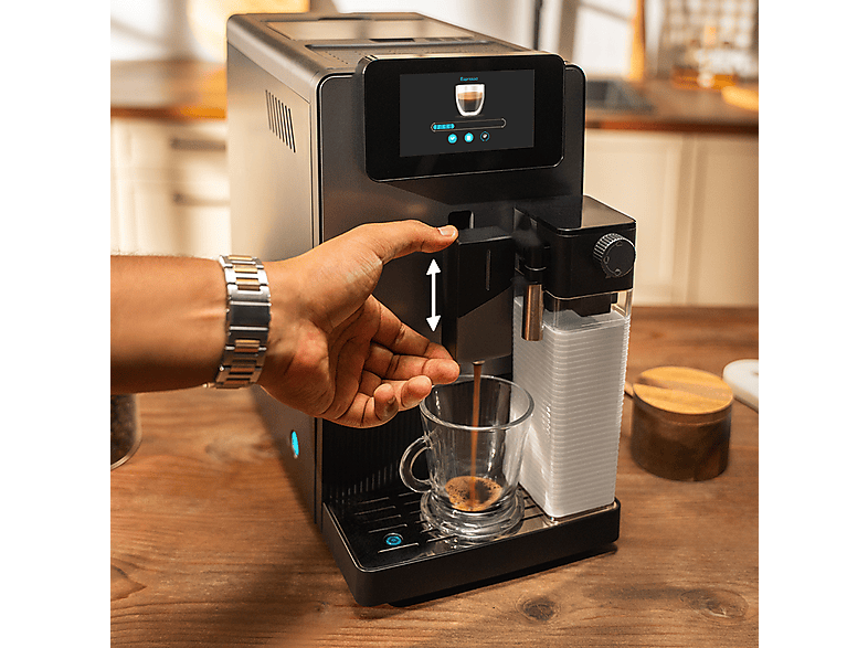 CECOTEC Cremmaet Latte — Cafetera superautomática, 1300 W, Negro, 19 bar, 400 ml - Imagen 8