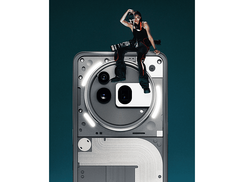 NOTHING Phone 3a Pro — Smartphone, Gris, 256 GB, 12 GB RAM, 5000 mAh - Imagen 8