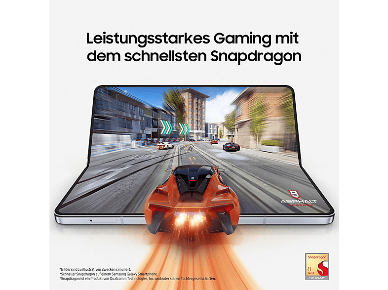 SAMSUNG Z FOLD5 7.6P/5G/8N/12+256GB/W — Smartphone, 12 GB RAM, 120 Hz, Snapdragon, 4,400 mAh - Imagen 8