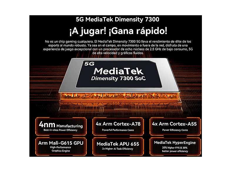 BLACKVIEW Active 12 PRO 5G — Tablet, 256 GB, Negro, 12 GB RAM, 11" Full-HD+ - Imagen 8