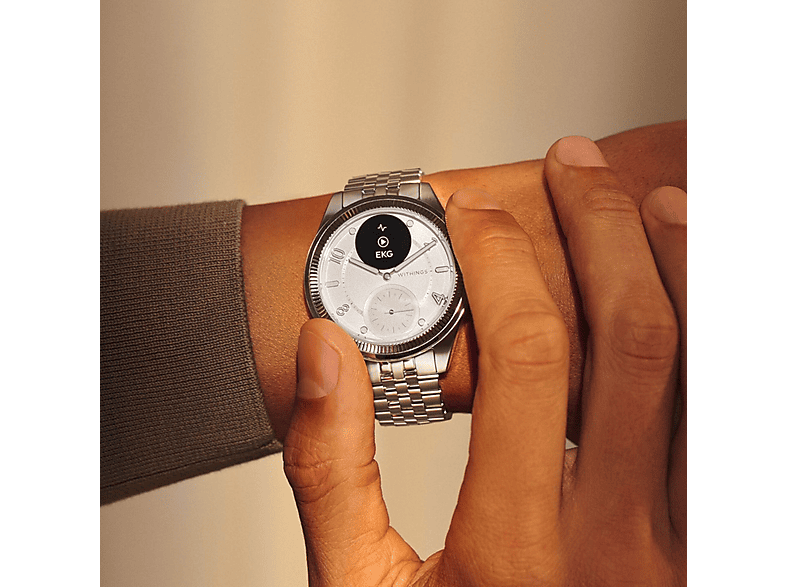 WITHINGS WI-HWA10-MODEL10 — Smartwatch, Gris, Acero inoxidable - Imagen 8