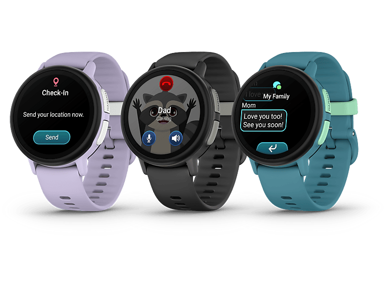 GARMIN Bounce 2 LTE — Smartwatch infantil, Caja de 43mm, Negro, Pantalla AMOLED brillante a color de 1.2", Correa de Silicona - Imagen 8