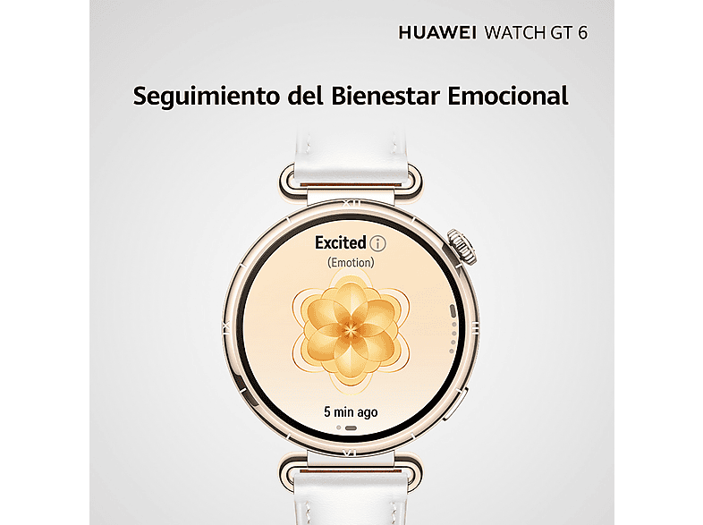 HUAWEI Watch GT6 — Smartwatch, 41mm, Bluetooth, Blanco, Pantalla AMOLED - Imagen 8